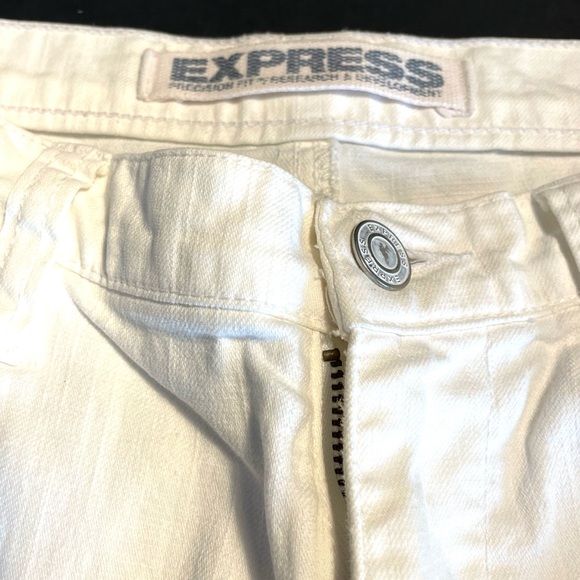 Express white denim jeans, size 4 - Picture 9 of 13